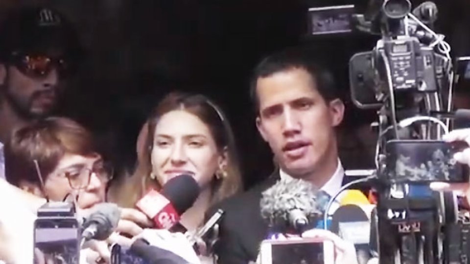 Juan Guaidó foto youtube